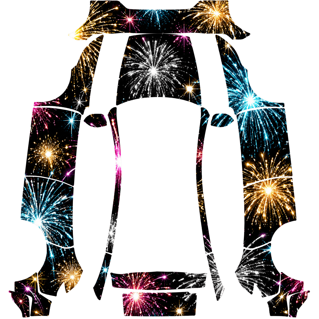 New Year Midnight Fireworks