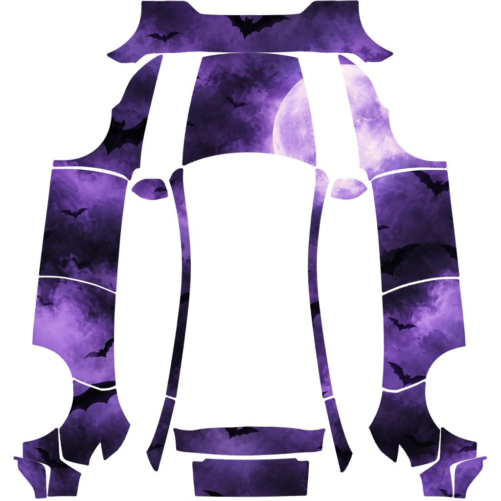 Halloween Moonlit Mist Bats